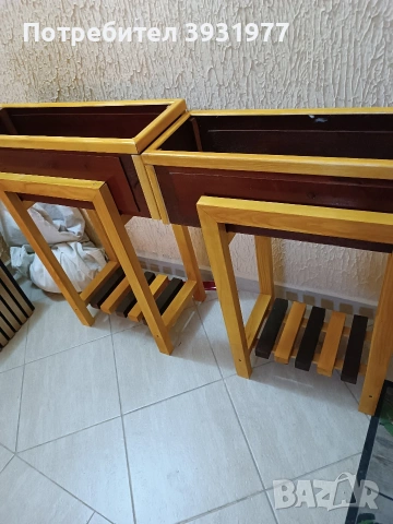 кашпи от дърво , снимка 6 - Саксии и кашпи - 53489349