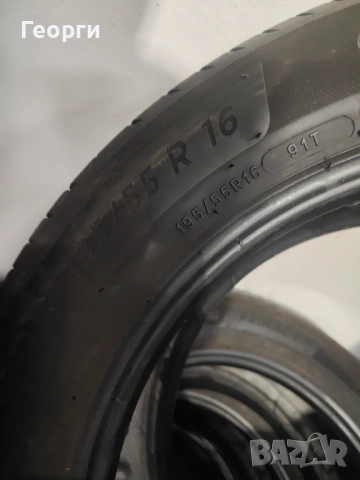 4бр.летни гуми 195/55/16 Michelin, снимка 3 - Гуми и джанти - 54062206
