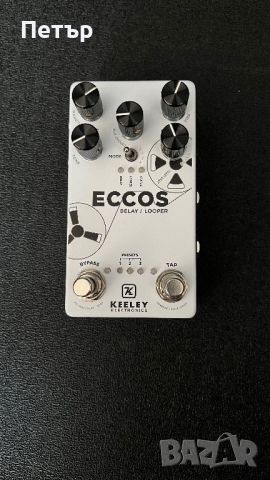 Keeley Eccos stereo delay-looper, снимка 1 - Китари - 46102643