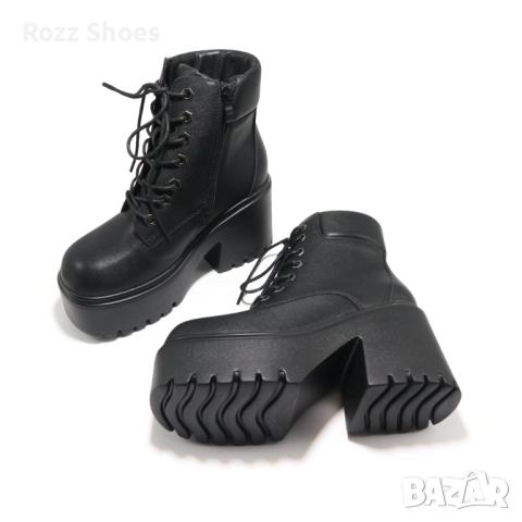 Дамски боти код5916, снимка 3 - Дамски боти - 52873310