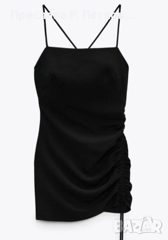 Черна рокля Zara 