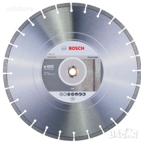 Диамантен диск BOSCH за бетон Ф400х20-25.4 Standard for Concrete