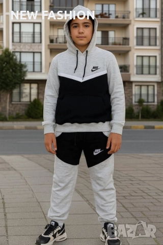 Детски Памучен Екип -12г,13г✨ Nike 