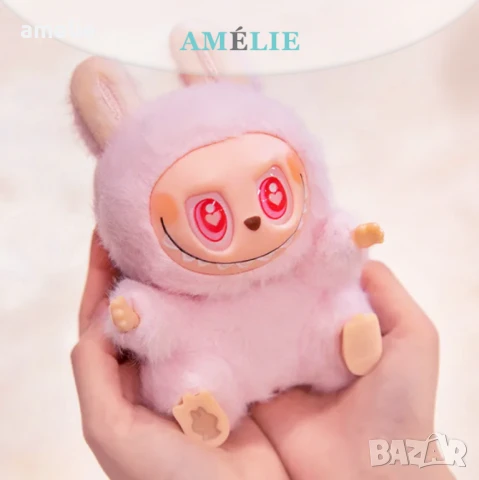Кукла Лабубу Възможност за избор на визия! Labubu за чанта. Колекция Amélie, снимка 2 - Кукли - 50905200
