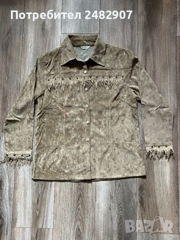 Плюшена дамска риза , снимка 3 - Ризи - 53537567