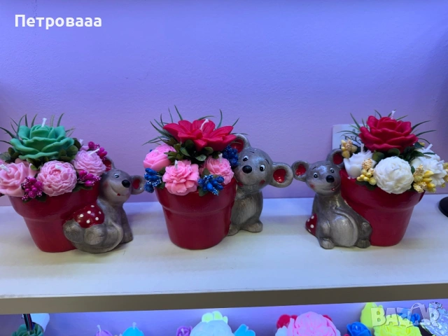 Ароматни свещи / подаръчета / сватба / кръщене , снимка 12 - Други - 54190545