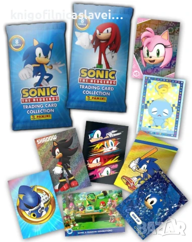 Албум за карти на Панини Таралежът Соник (Sonic the Hedgehog (Panini)), снимка 4 - Колекции - 51219038