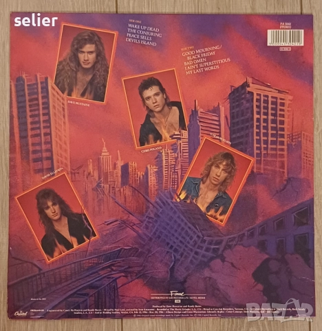 Megadeth – Peace Sells...But Who's Buying? Издание 🇬🇧 UK 1991г Стил:Thrash, Speed Metal Състояние , снимка 2 - Грамофонни плочи - 52240797