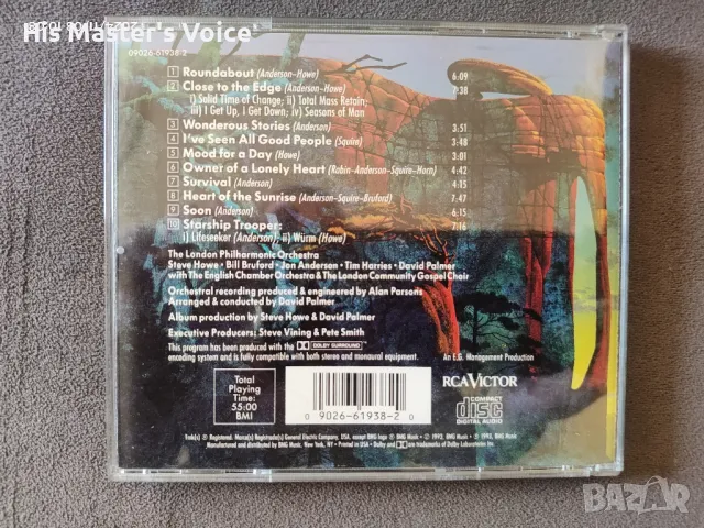 Yes - Symphonic Music of Yes CD, снимка 2 - CD дискове - 48317459