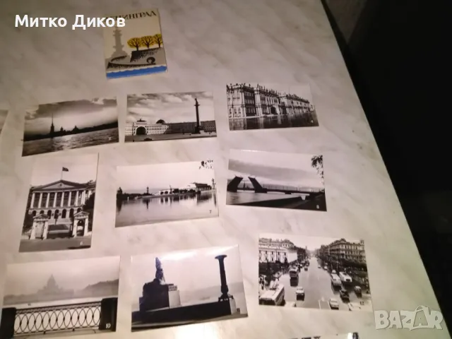 Ленинград 18 нецветни фотоса  1976г. размер 85х55мм като нови , снимка 5 - Колекции - 48452208