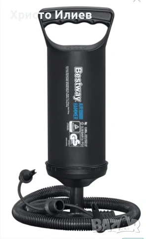 Ръчна помпа за надуване на басейн дюшек пояс Bestway Air Hammer 850, снимка 3 - Басейни и аксесоари - 53765812