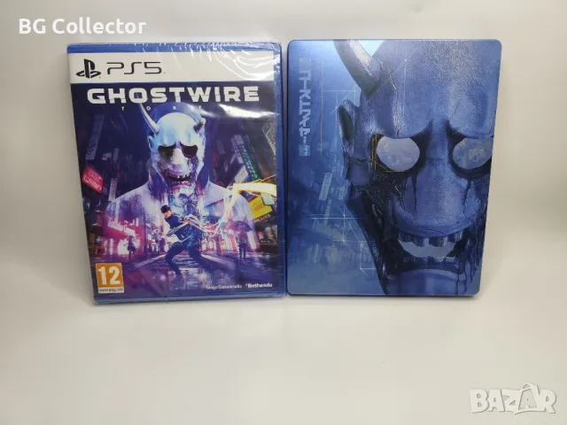 Ghostwire Tokyo (PS5) + стилбук, снимка 1