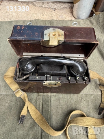 Продавам военно полеви телефон ТАП, снимка 9 - Антикварни и старинни предмети - 48987460