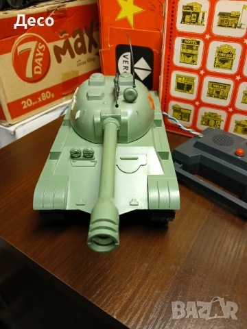 Стара руска пластмасова  играчка Танк., снимка 4 - Колекции - 51474915