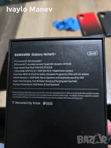 Samsung note 10 + 256 gb , снимка 8 - Samsung - 47721165