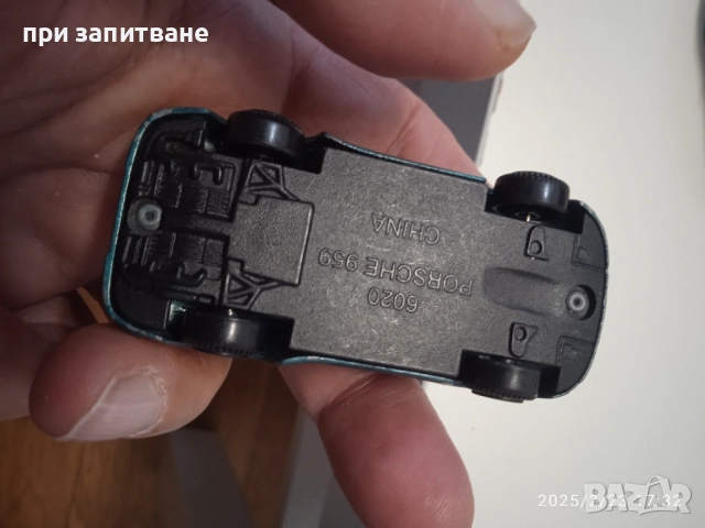 Метални Porsche, 1/ 58- 1/61, 4 бр., снимка 7 - Колекции - 46412143