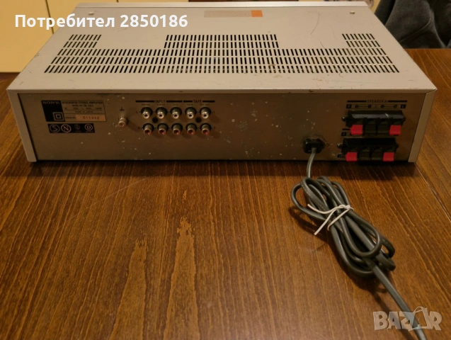 Hi-fi стерео усилвател SONY TA-343, снимка 3 - Ресийвъри, усилватели, смесителни пултове - 53036052