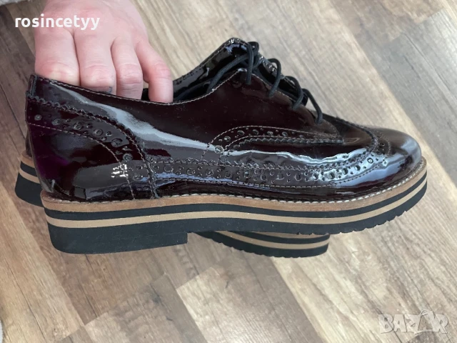 Обувки Оксфорд , снимка 5 - Дамски елегантни обувки - 50691618