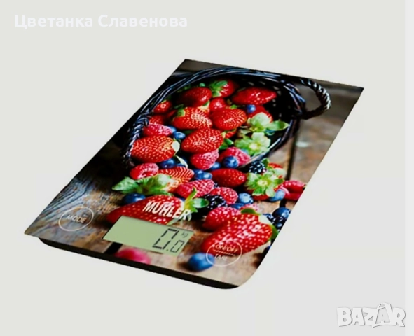 Кухненскa везна MUHLER KSC-2027 МНОГОЦВЕТНА