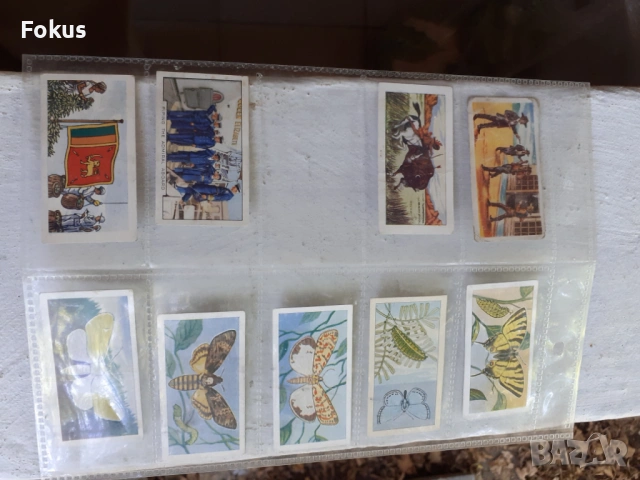 КОЛЕКЦИОНЕРСКИ КАРТИ СТИКЕРИ ПЕПЕРУДИ ИНДИАНЦИ КАУБОЙЦИ