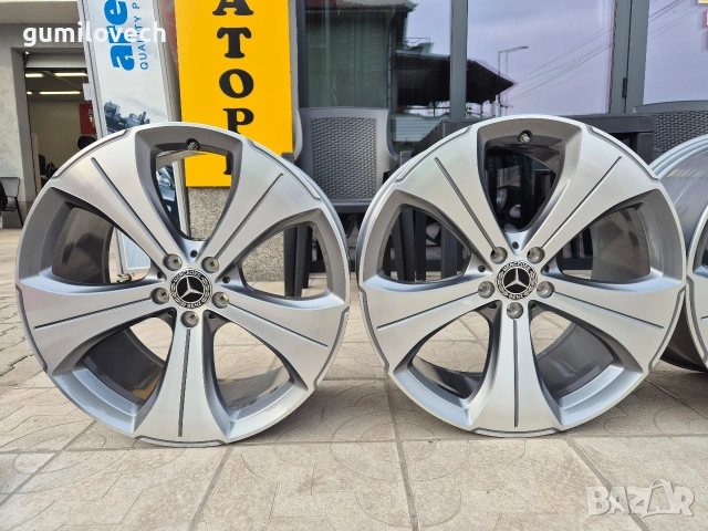 Оригинални Джанти Мерцедес Спорт Пакет GLS X167-21 Цола, снимка 6 - Гуми и джанти - 53683060
