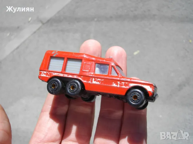 MATCHBOX BULGARIA CARMICHAEL COMMANDO МАЧБОКС, снимка 3 - Антикварни и старинни предмети - 50218778