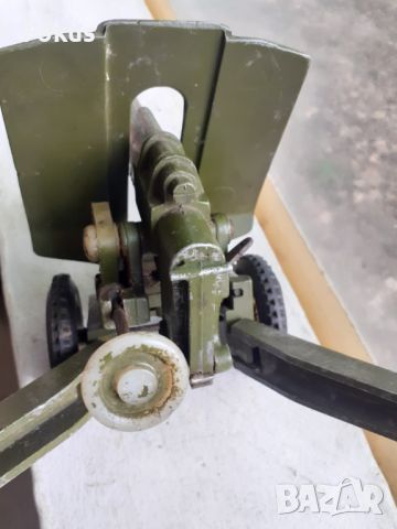 Метална руско оръдие гаубица топ играчка модел макет, снимка 2 - Антикварни и старинни предмети - 45268829
