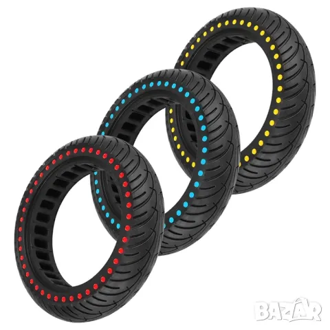 Твърди гума Непукащи 8.5x2 8 1/2x2 за Ел Тротинетки Xiaomi m365 pro и подобни , снимка 1