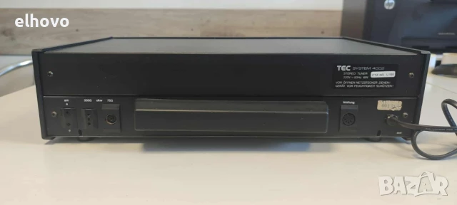 Стерео тунер TEC system 4002, снимка 4 - Аудиосистеми - 51060339