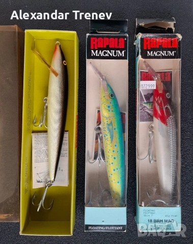 Воблери Rapala FMAG-9,11,14,18, снимка 8 - Екипировка - 54168743