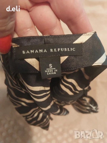 Banana Republic Size S 100% Коприна, снимка 9 - Корсети, бюстиета, топове - 50592230