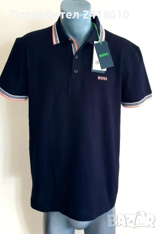 Hugo Boss Paddy Pique Cotton Regular Fit Mens Size L и 2XL НОВО! ОРИГИНАЛНИ Тениски!, снимка 5 - Тениски - 53758667