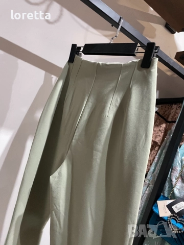 Панталон с висока талия Stradivarius , снимка 3 - Панталони - 52206212