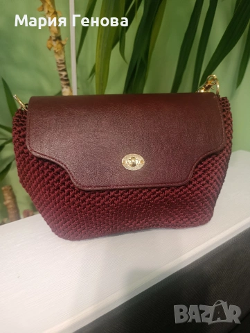 ръчно изработена дамска чанта 