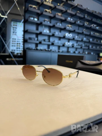 очила с черен обикновен калъф и ув защита celine