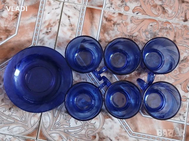 Син сервиз, снимка 1