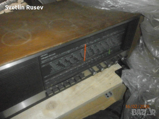 лампово радио, снимка 5 - Антикварни и старинни предмети - 53496049