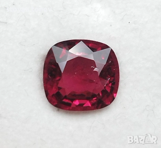 Класен шпинел с изключителен жив червен цвят 2.00кт.! Нов!, снимка 3 - Други - 52338555