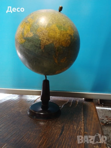 Стар български глобус., снимка 3 - Антикварни и старинни предмети - 53747058
