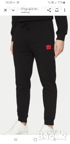 Hugo Boss HUGO Doak212 Mens Cotton Pant Size M НОВО! ОРИГИНАЛ! Мъжко Долнище!, снимка 6 - Спортни дрехи, екипи - 52547617