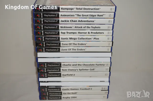 Игри за PS2 Rampage/Animaniacs/Nicktoons/Top Trumps/Zone Of The Enders/Garfield2/Jackie Chan , снимка 18 - Игри за PlayStation - 46717101