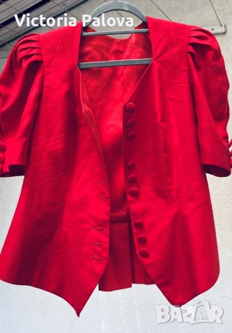 Скъпо сако HELENE STRAẞER лен 40%, вискоза 60%, снимка 3 - Сака - 51453177