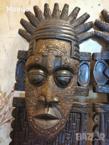 Голями Африкански маски, снимка 4 - Антикварни и старинни предмети - 45729306