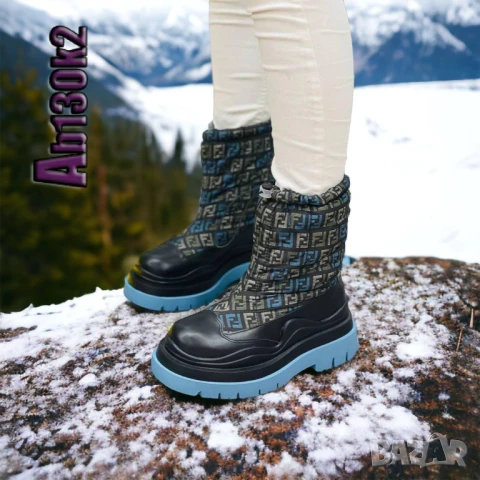 дамски боти louis vuitton burberry, снимка 5 - Дамски боти - 51429018