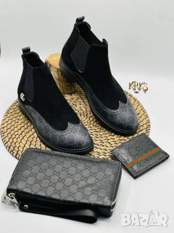 мъжки боти gucci , снимка 13 - Мъжки боти - 49214245