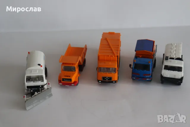 HERPA И ДР. 1:87 H0 САМОСВАЛ КАМИОН МОДЕЛ ЛОТ 5 БР., снимка 6 - Колекции - 49391641