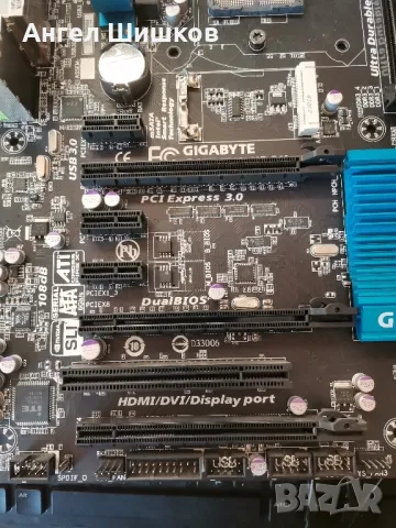 Дънна платка Z77 Gigabyte GA-Z77X-UD3H rev.1.0 Socket 1155, снимка 4 - Дънни платки - 46642503