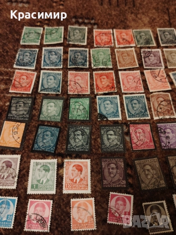 Крал Александър Караджорджевич и Петър. ПОЩЕНСКИ марки, снимка 9 - Филателия - 52921186