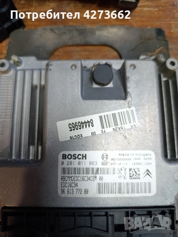 Пежо 307 1.6HDI 109к.с. Bsm Bsi Ecu , снимка 3 - Части - 54141947