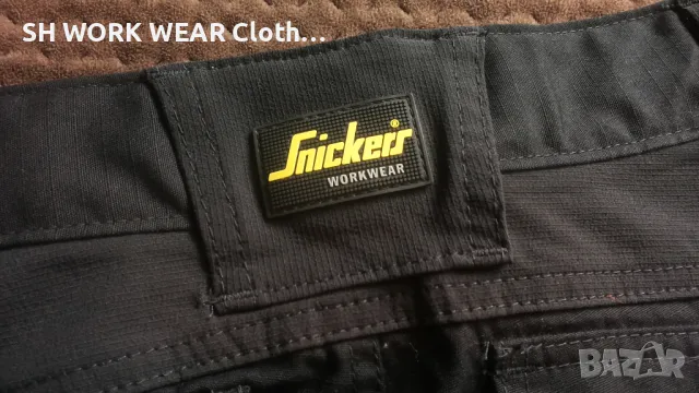 Snickers 6903 FlexiWork Stretch Trouser размер 52 / L еластичен работен панталон W4-361, снимка 5 - Панталони - 49492147